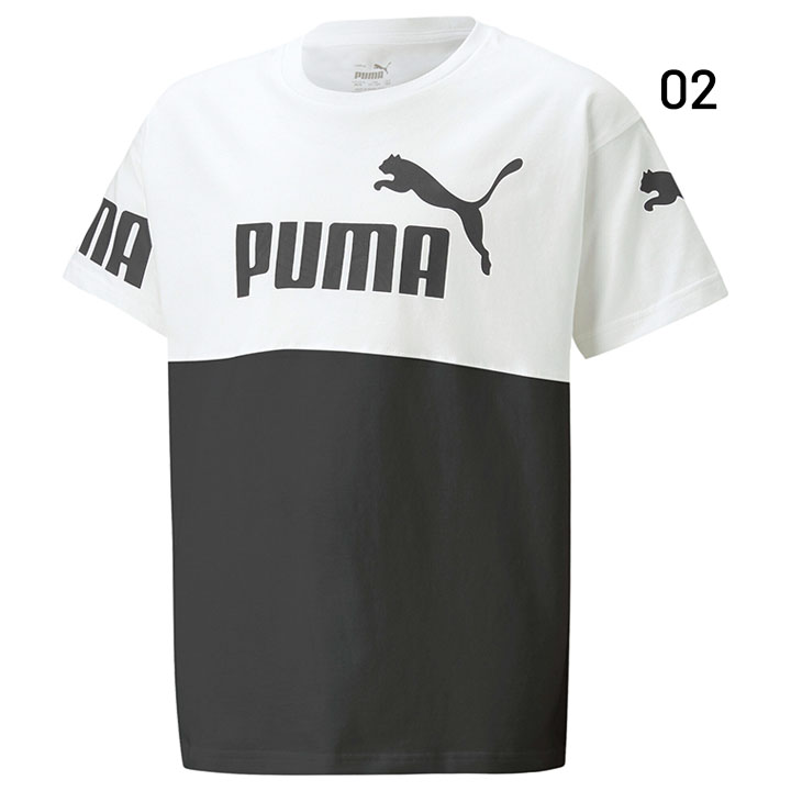 プーマ キッズ 半袖Tシャツ PUMA 130-160cm 子供服 ジュニア