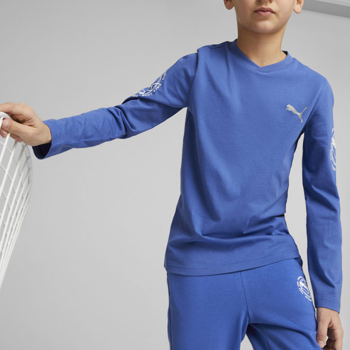 PUMA（プーマ） 長袖 Tシャツ キッズ 120-160cm 子供服 PUMA ACTIVE