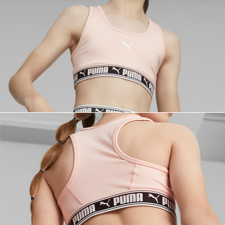 PUMA プーマ STRAPPY スポーツブラ 同色2着セット ヨガに PUMA プーマ STRAPPY スポーツブラ 同色2着セット ヨガに
