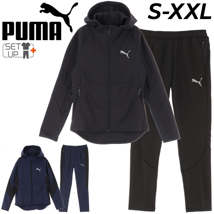 プーマ スウェット 上下 メンズ PUMA ウォーム フーデッド