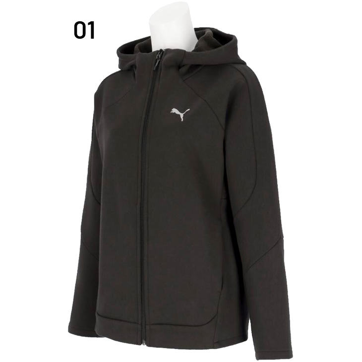 PUMA プーマ パーカー レディース EVOSTRIPE ウォーム