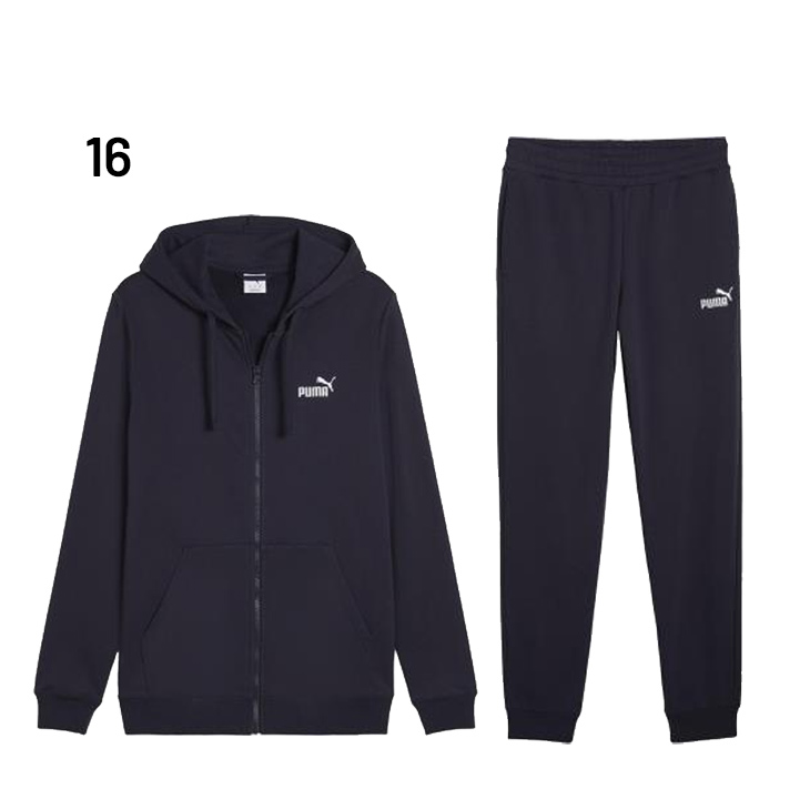 PUMA プーマ スウェット メンズ 上下 ESS NO. 1ロゴ 長袖ジップ