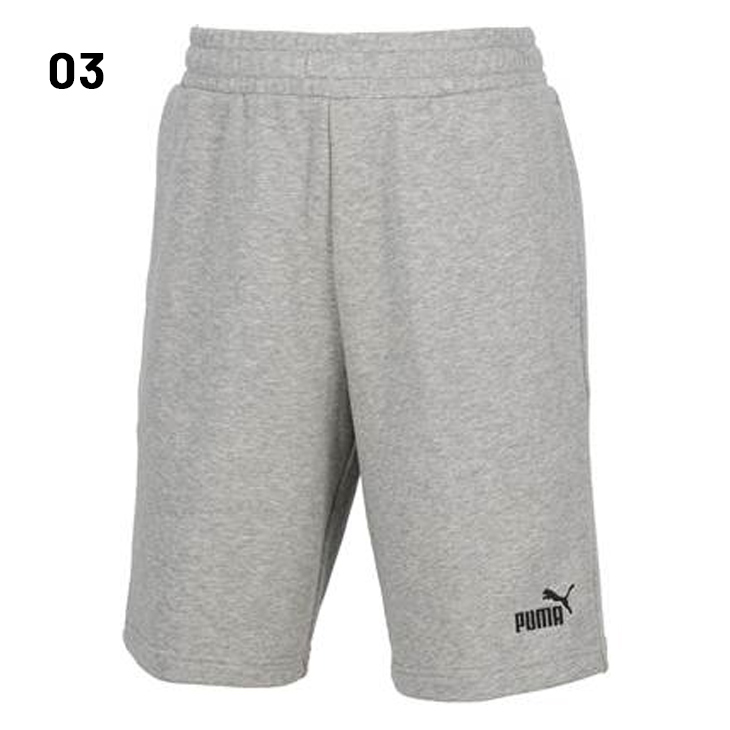 PUMA（プーマ） スウェット ハーフパンツ メンズ PUMA ESS NO.1ロゴ 10
