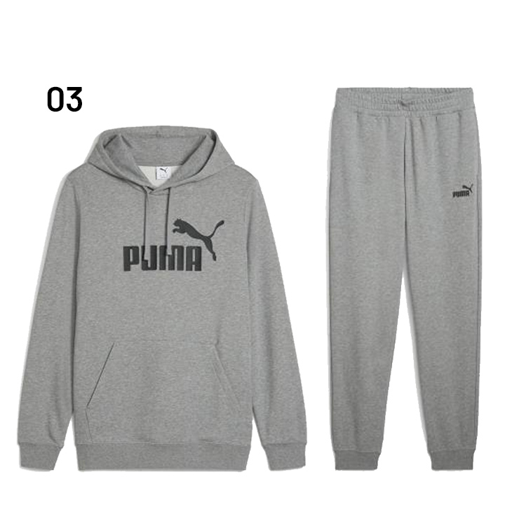 PUMA プーマ スウェット メンズ 上下 ESS NO. 1ロゴ プル