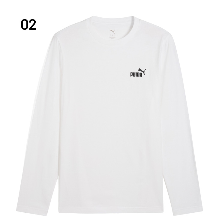 PUMA（プーマ） 長袖シャツ メンズ PUMA ESS No.1ロゴ 長袖 Tシャツ