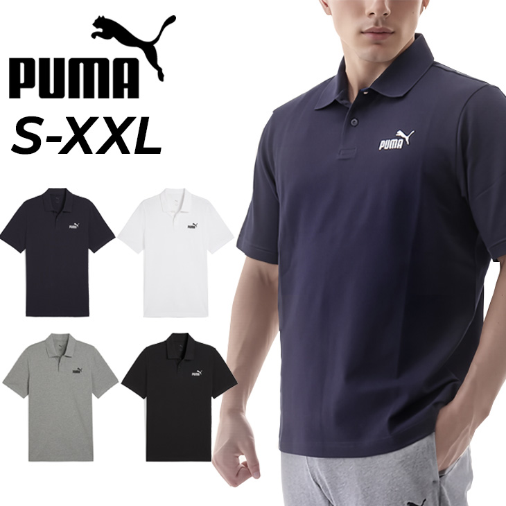 21SS【人気Ｍサイズ】ワイスリー☆ワンポイントロゴ入り半袖ポロシャツ　グレー 350228031_1.jpg