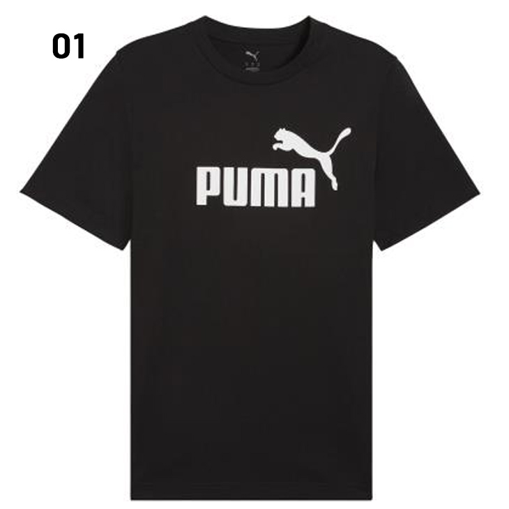 PUMA プーマ 半袖 Tシャツ ESS NO. 1ロゴティー プリントT 半袖