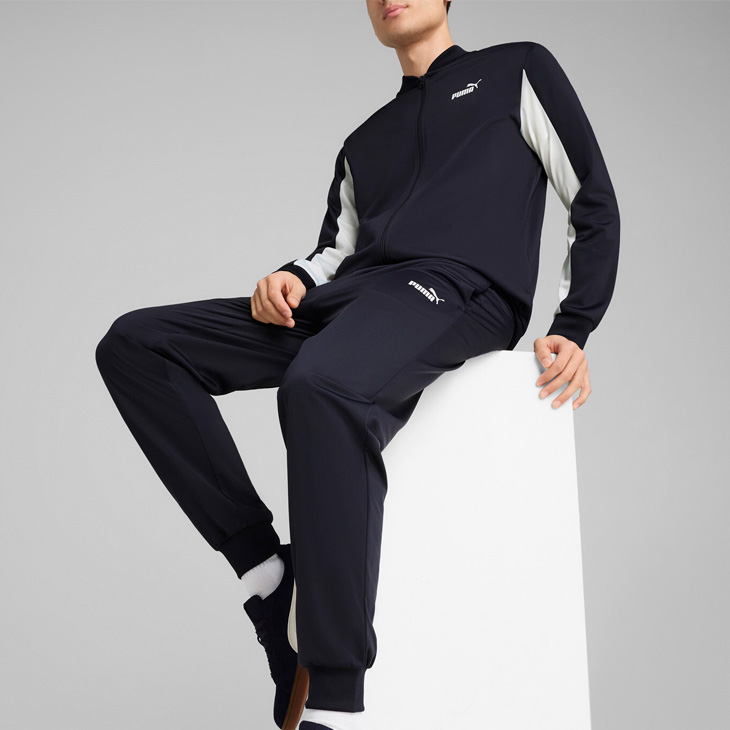 PUMA（プーマ） ジャージ 上下 メンズ ポリ ベースボールスーツ｜長袖