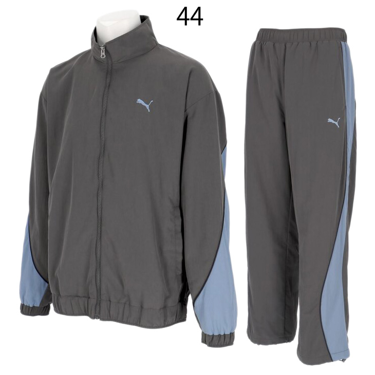 PUMA プーマ ウーブン 上下 メンズ PUM CORE HERITAGE ラインド 長袖