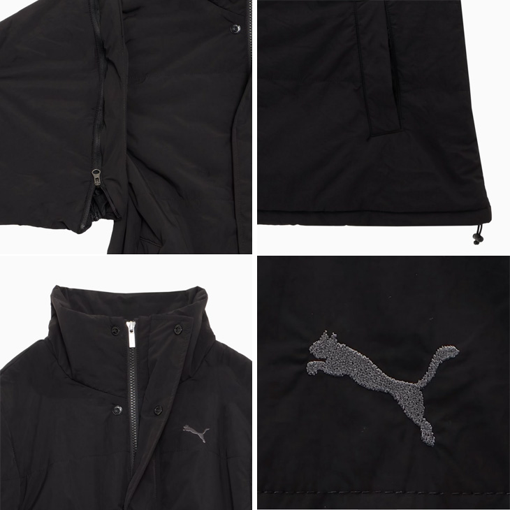PUMA（プーマ） 中綿ジャケット レディース PUMA 2WAY オータム