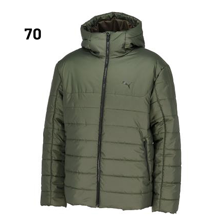 PUMA（プーマ） メンズ 中綿ジャケット PUMA ESS フーデッド パデッド