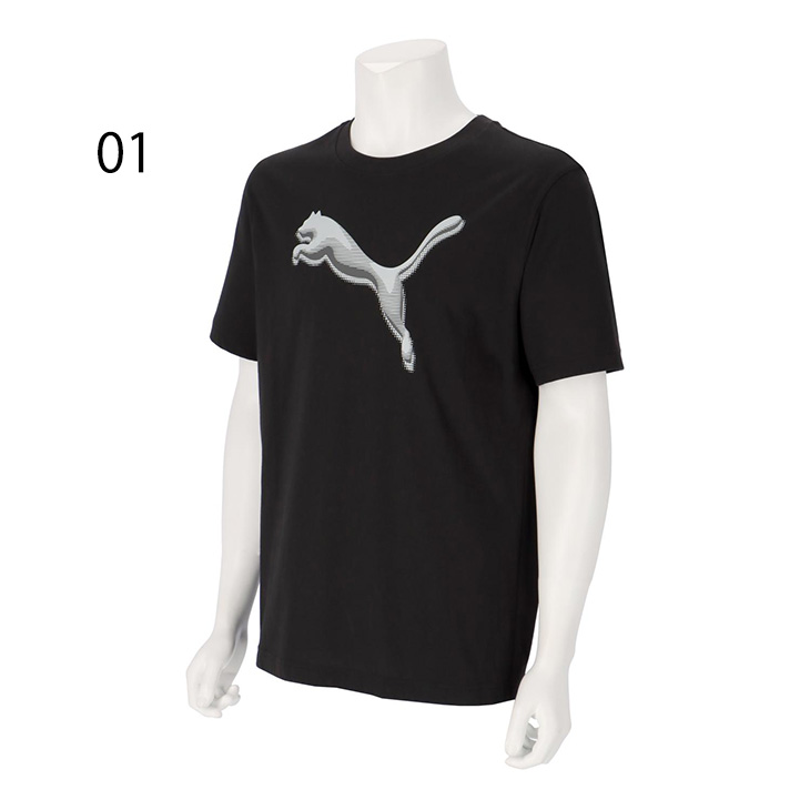 PUMA（プーマ） 半袖 Tシャツ メンズPUMA GRAPHIC キャット ロゴT 半袖