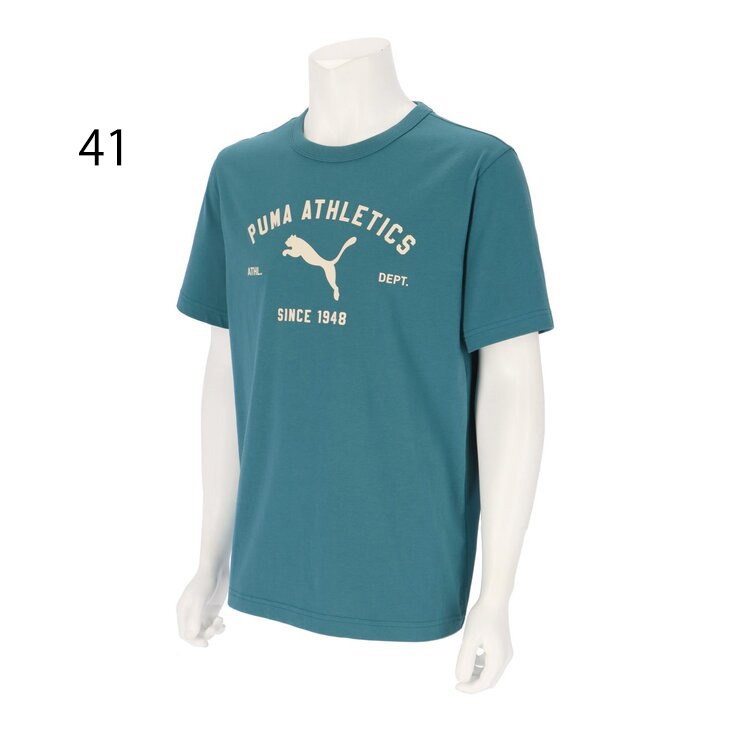 PUMA（プーマ） 半袖 Tシャツ メンズPUMA CLASS グラフィックT 半袖