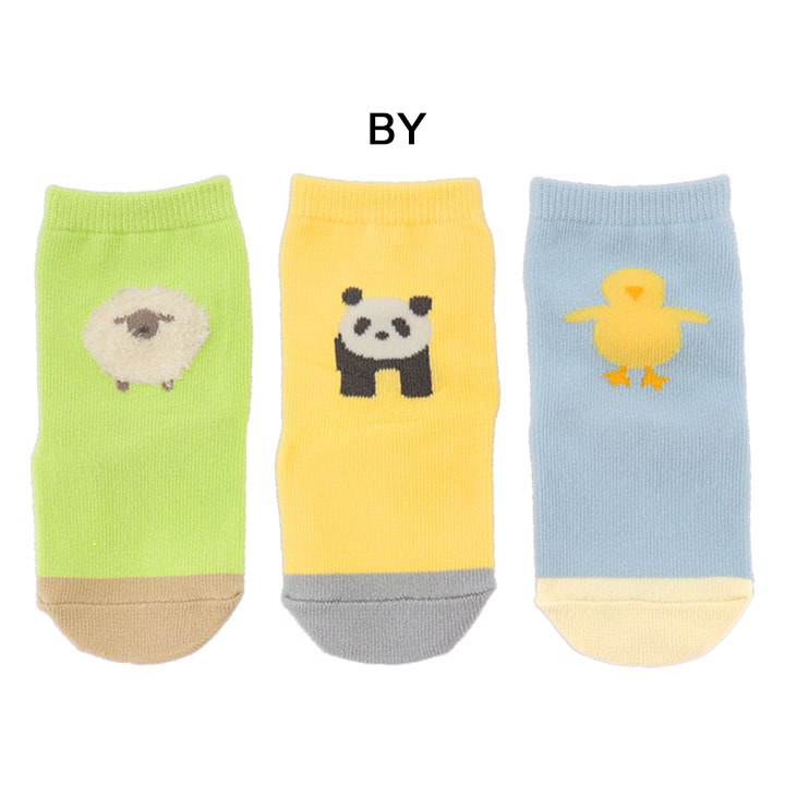 靴下 ベビー 3足セット 11-13cm 子ども/スタンプル stample ふさふさ 靴下 ベビー 3足セット 11-13cm 子ども/スタンプル stample ふさふさ