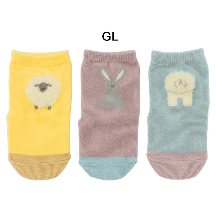 春秋冬ベビー服 80 & 靴下 11〜13cm 男の子 まとめ売り 靴下 ベビー 3足セット 11-13cm 子ども/スタンプル stample ふさふさ