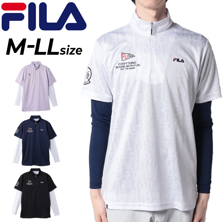 FILA Vネック 長袖シャツ　テニス　ゴルフ FILA Vネック 長袖シャツ テニス ゴルフ FILA GOLF フィラゴルフ