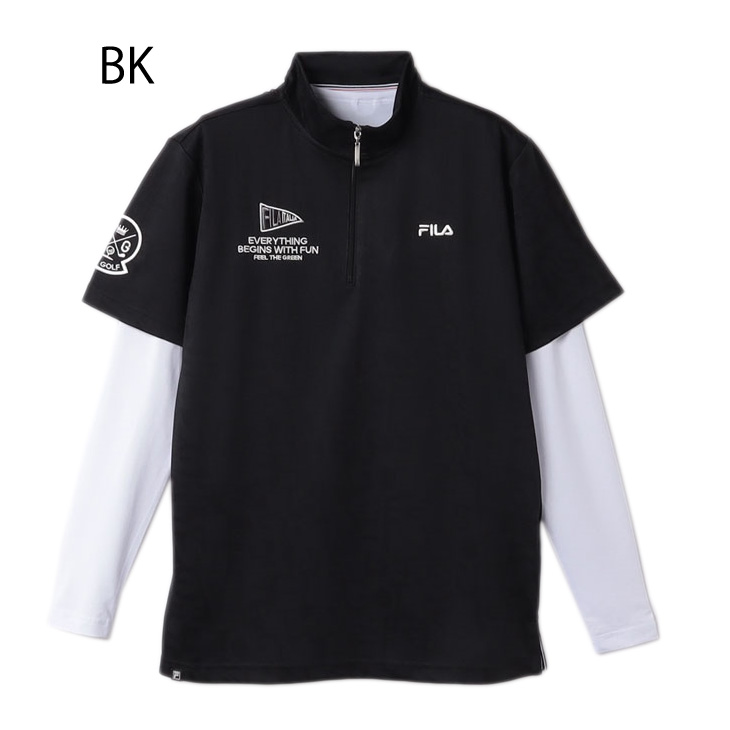 FILA フィラゴルフ メンズ 半袖シャツ 長袖インナーシャツ