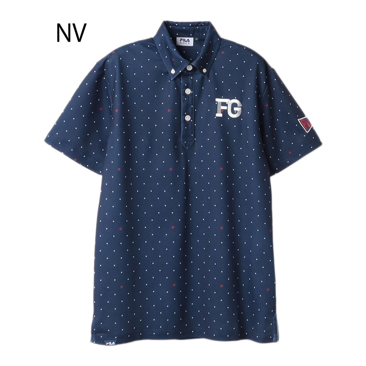 FILA GOLF シャツ 「FILA GOLF:フィラゴルフ」ドット柄