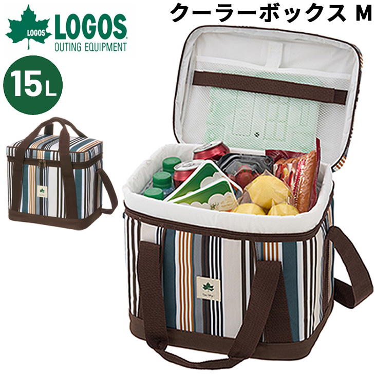 LOGOS（ロゴス） 保冷バッグ 約15リットル 氷点下パック抗菌・デザイン