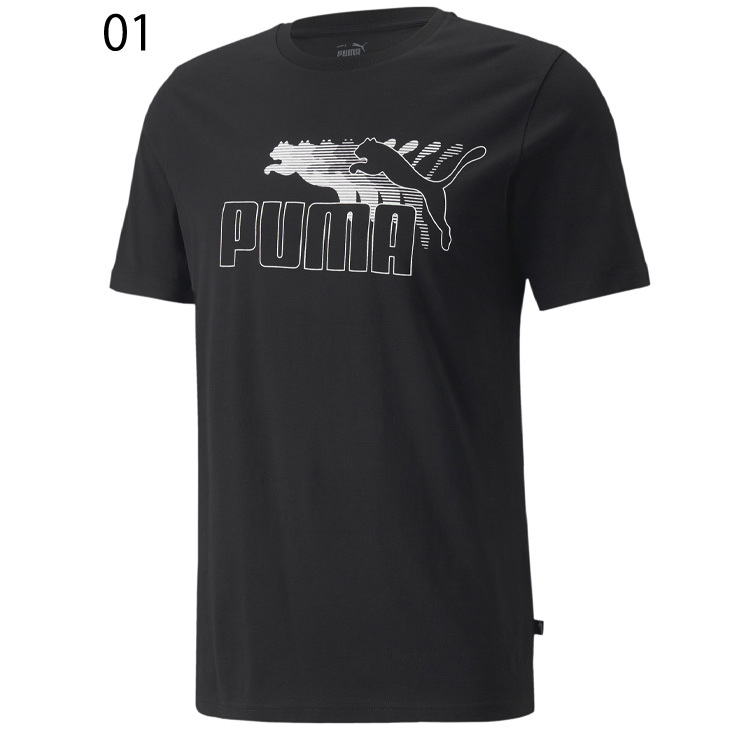 PUMA 半袖 Tシャツ メンズ プーマ NO.1 LOGO グラフィックT