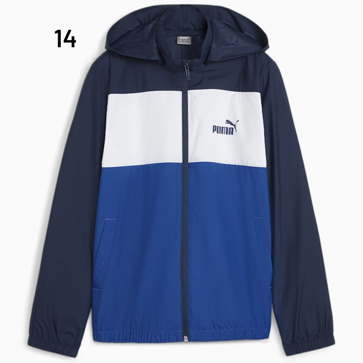 PUMA（プーマ） ジュニア ウィンドブレーカー 長袖 PUMA ESSプラス CB