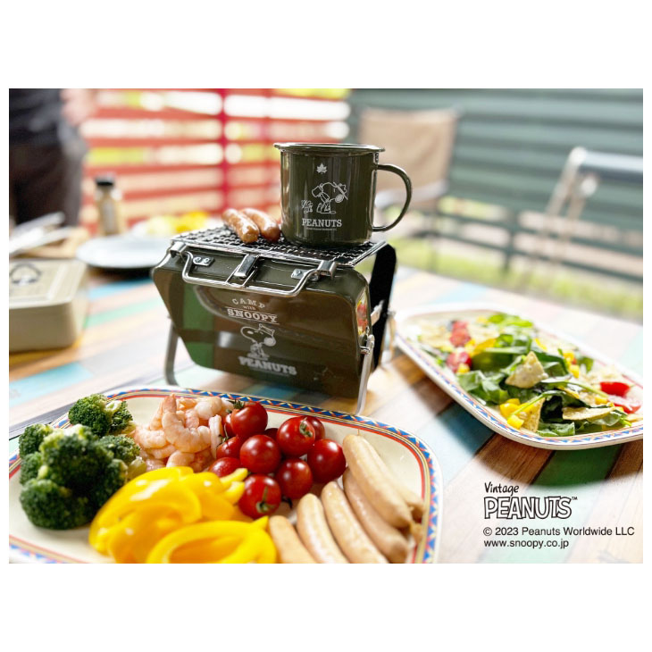 LOGOS（ロゴス） ホーロー製 マグカップ 360ml 食器 スヌーピー