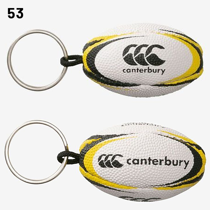 【即納！最大半額！】 カンタベリー ミニ Canterbury ラグビーボール型 キーホルダー その他