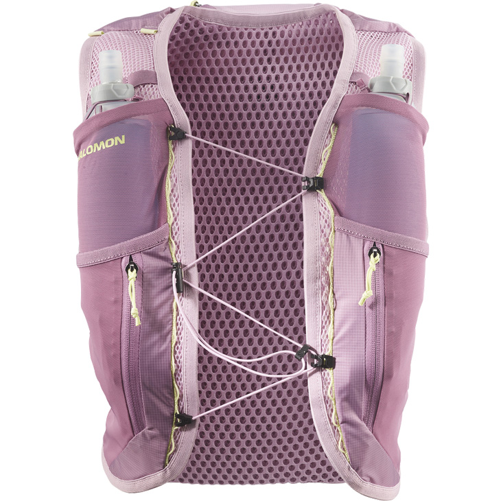 【新品未使用】レディース向け [サロモン] リュック12l フラスク付 SALOMON（サロモン） レディース ランニングベスト 約12L フラスク付き