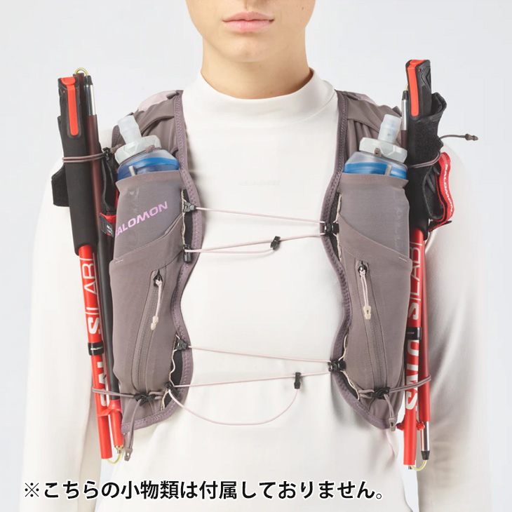 SALOMON（サロモン） ランニングベスト 約12L フラスク付き メンズ