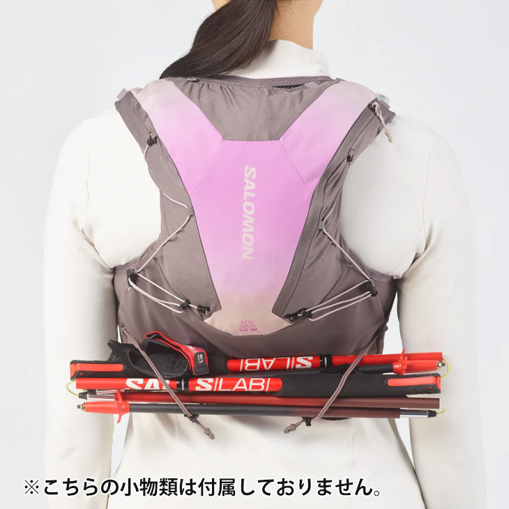 SALOMON（サロモン） ランニングベスト 約12L フラスク付き メンズ
