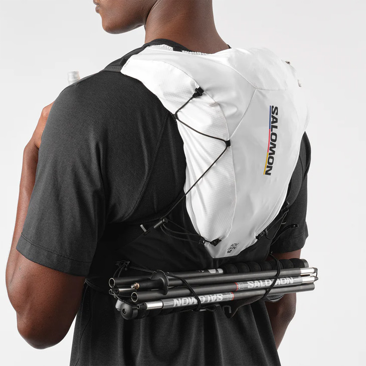 SALOMON サロモン ランニングベスト フラスク付 ADV SKIN 12