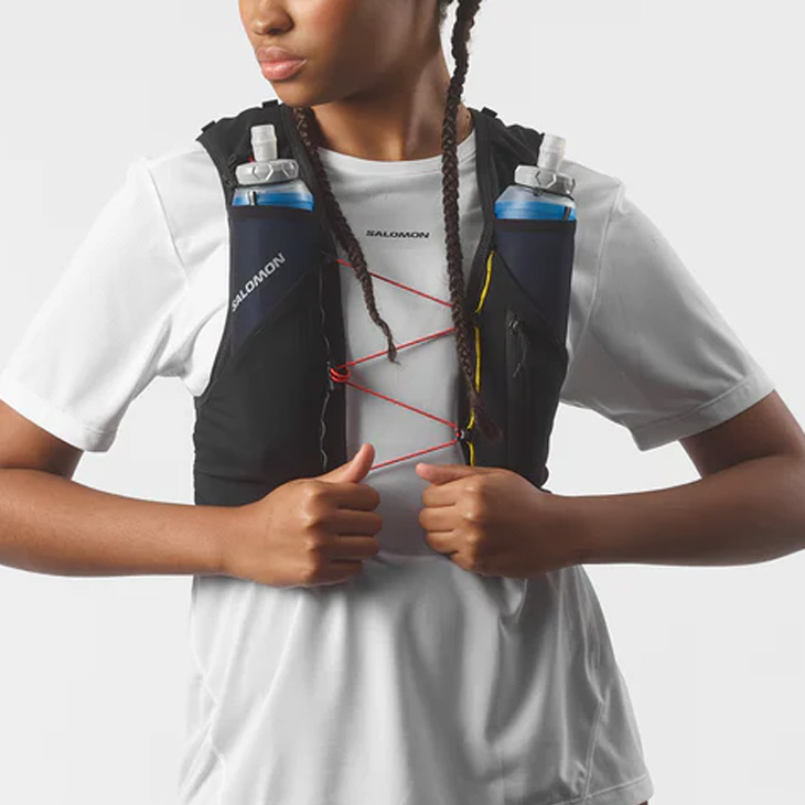 SALOMON（サロモン） ランニングベスト フラスク付 SALOMON ADV SKIN 5