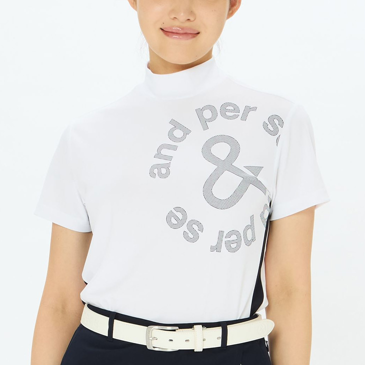 tシャツ ソルケア半袖モックネックシャツ（レディース） レディース 公式】ソルケア半袖モックネックシャツ（レディース