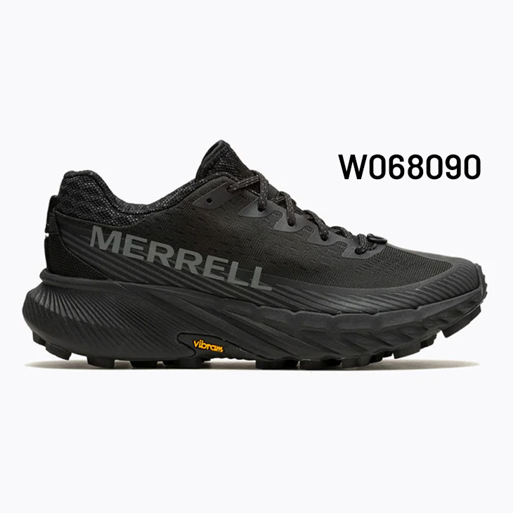 Merrell ブラック トレイルランニングシューズ MERRELL（メレル） トレイルランニング レディース シューズ MERRELL