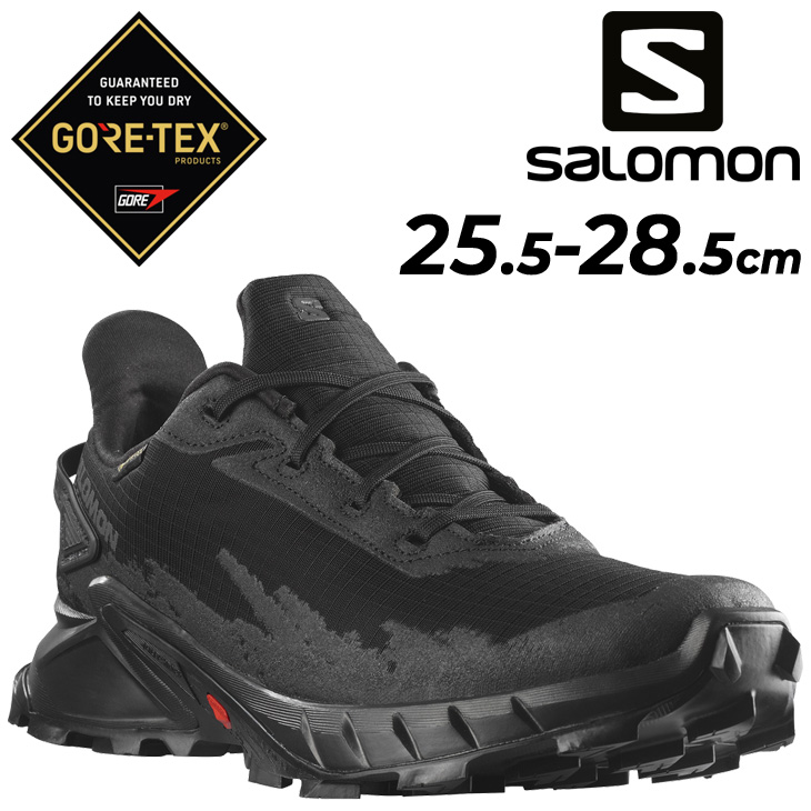 サロモン トレイルランニング メンズ 防水 シューズ SALOMON