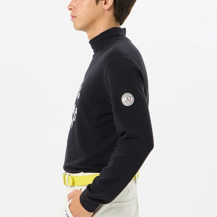 and per se（アンパスィ） ハイネックシャツ メンズ ゴルフウェア