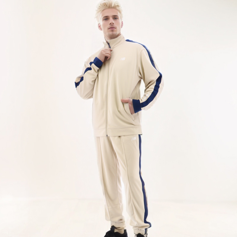 New Balance上下セット　 ストライプ長袖ウォームアップウェア jmtf1023set_01.jpg