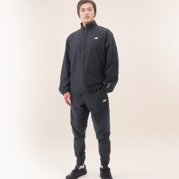 新品 ニューバランス 上下セット ウーブン ジャケット パンツ 裏地付き 2XL ニューバランス(new balance) ウインドブレーカー 上下セット