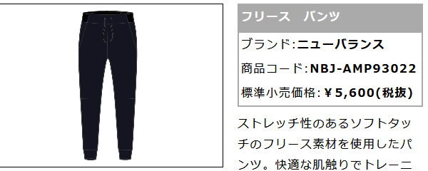 New Balance（ニューバランス） スウェット ロングパンツ 裏フリース