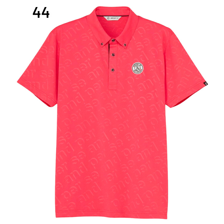 and per se（アンパスィ） 半袖 ポロシャツ メンズ ゴルフウェア and