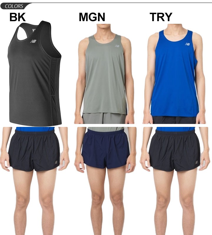 【予約販売】本 New Balance ランニングウェア 上下セット メンズ ウォーキング・ランニングウェア