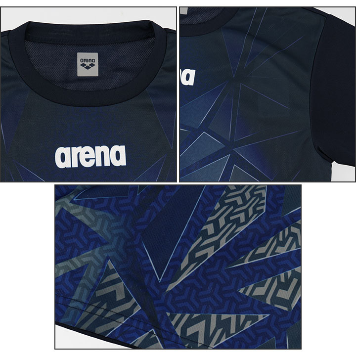 Tシャツ 半袖 メンズ レディース arena アリーナ 昇華プリントTシャツ/スポーツウェア 水泳 競泳 水球 プラクティスシャツ トップス 半袖 シャツ /AMUQJA51 :AMUQJA51:APWORLD - 通販 - Yahoo!ショッピング