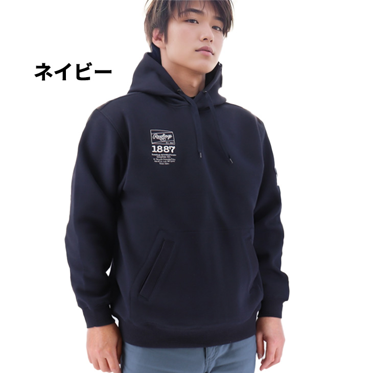 Rawlings ローリングス パーカー 長袖 スウェット メンズ ニット