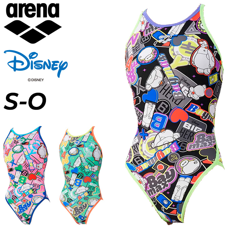 アリーナ（arena） レディース 水泳 競泳 練習用水着 ディズニー