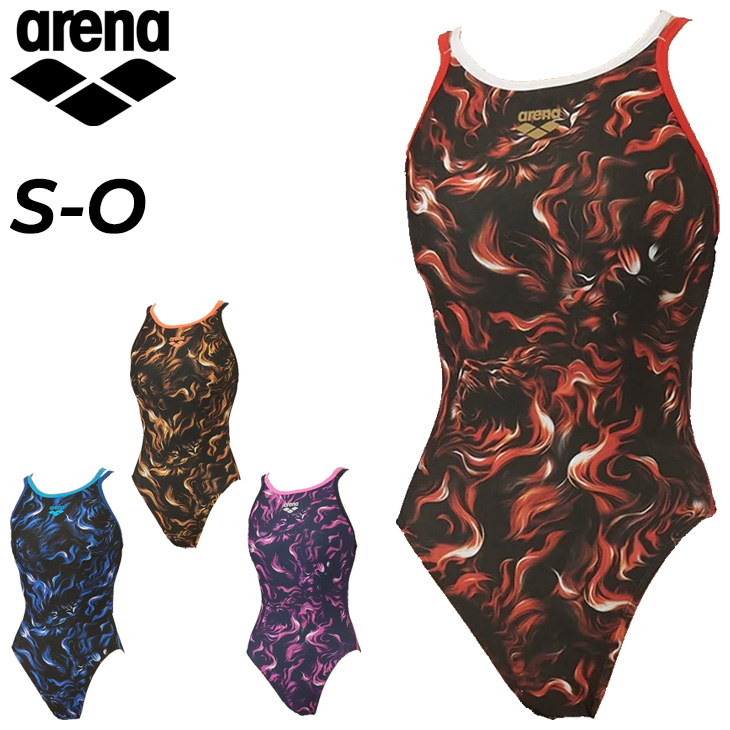 arenaレディース競泳水着 LLサイズOアリーナ オールインワン一度着用 アリーナ（arena） レディース 水泳 競泳 練習用水着 arena TOUGHSUIT