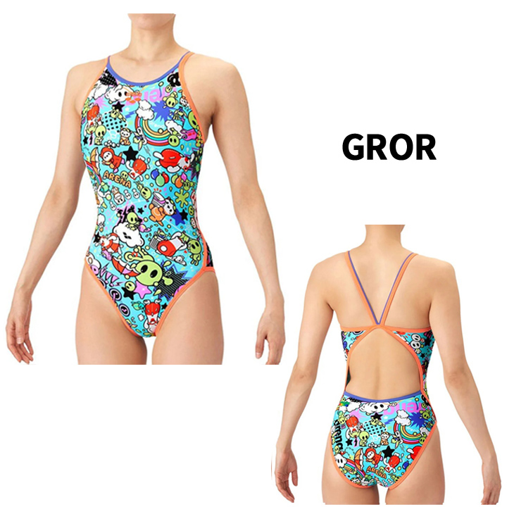 アリーナ（arena） ジュニア 女子 水泳 練習用水着 R130 R140 arena