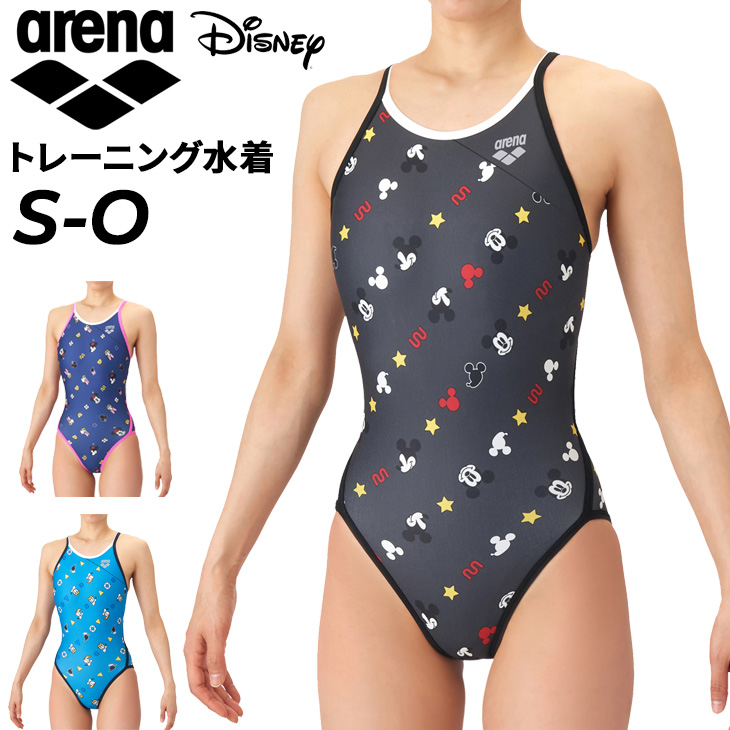 ★新品Admance★ワンピ水着 agnes b. x arena トレーニングワンピース（オープンバック）【返品