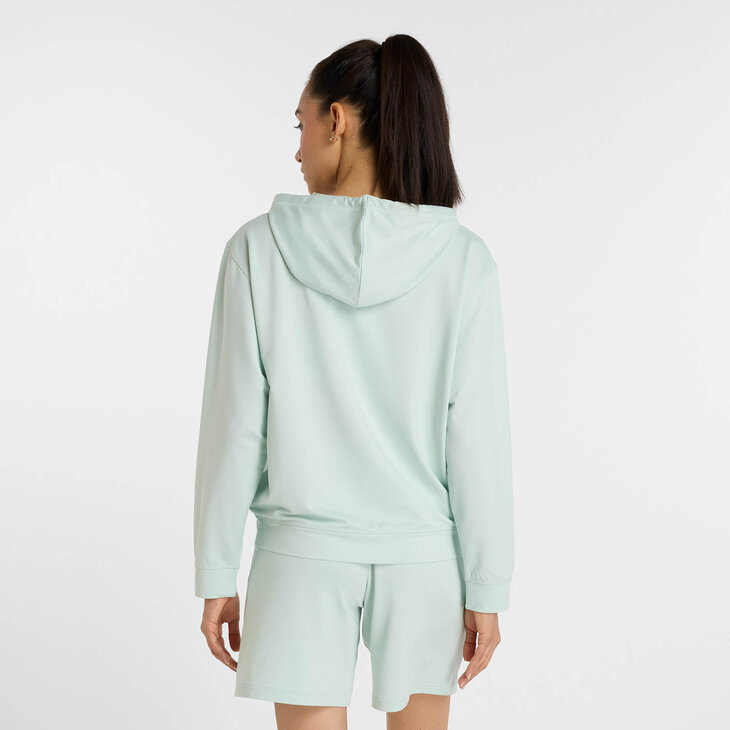 【美品】ニューバランス　シンプル万能トレーニング長袖フルジップスポーツウェア― New Balance ニューバランス レディース ニットジャケット