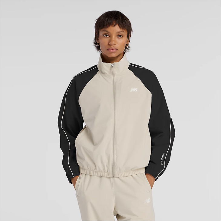 New Balance（ニューバランス） ウーブンジャケット レディース 裏起毛