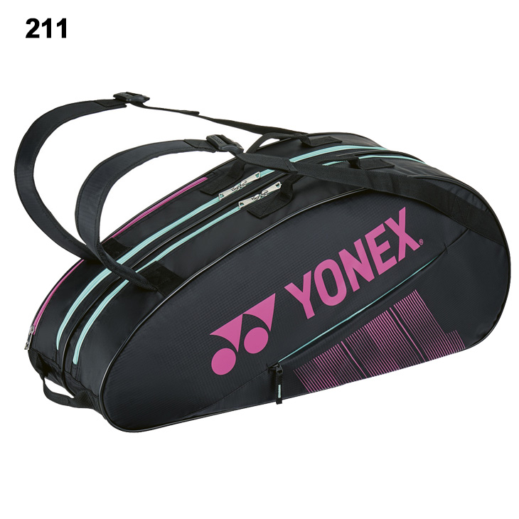超美品 YONEX ラケットバッグ6 リュック付 テニスラケット 6本用 YONEX ヨネックス ラケットバッグ6 リュックツキ テニスラケット